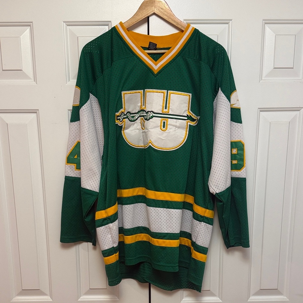 Hartford Whalers Third Jersey Shanahan 90s